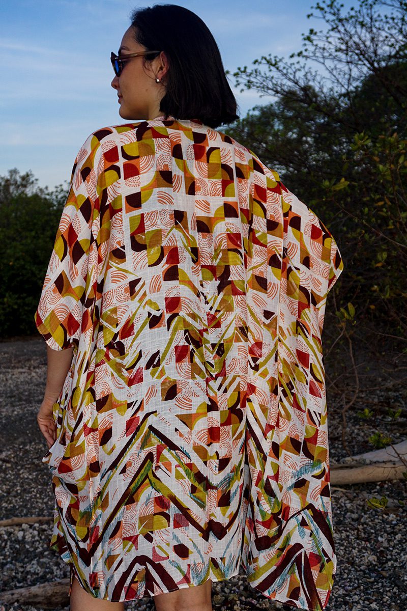 Kimono Retro Rojo - Image 2