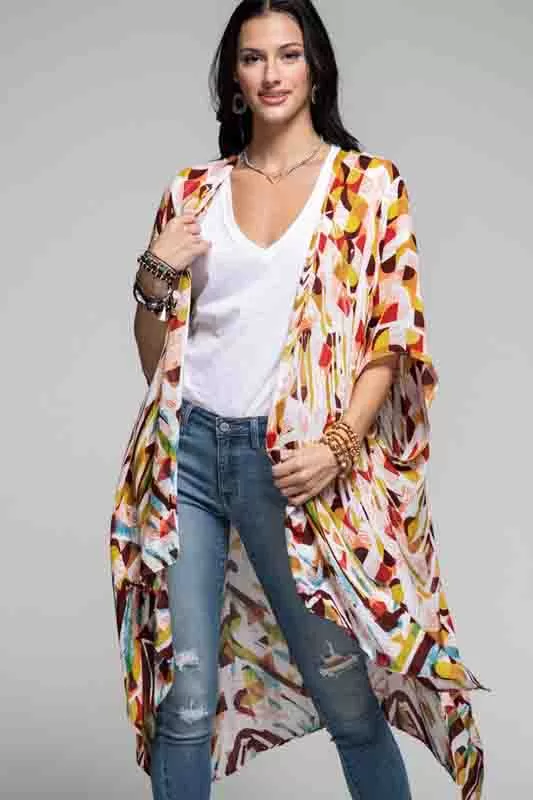 Kimono Retro Rojo - Image 3